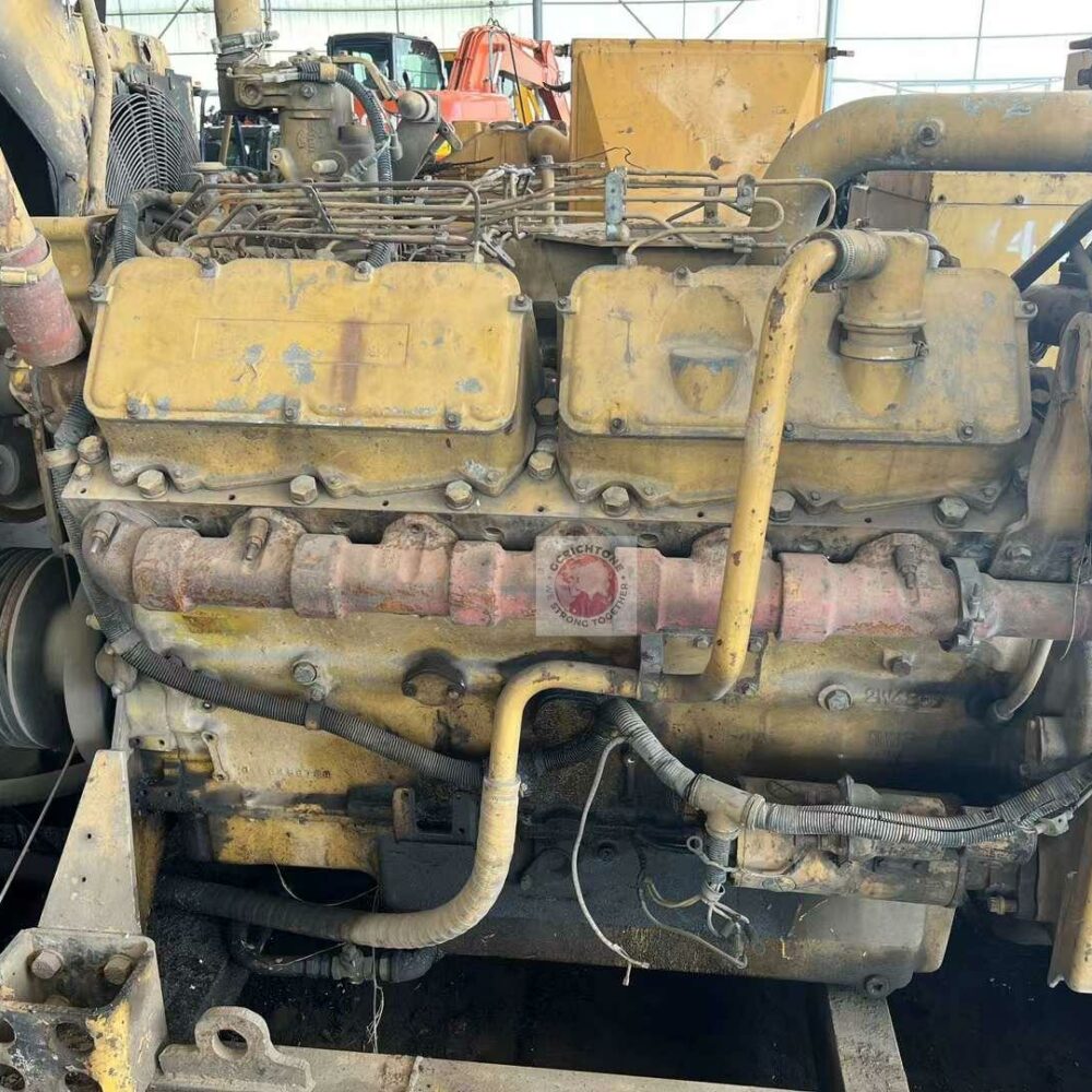 Дизельный двигатель внутреннего сгорания ДВС Caterpillar CAT 3412